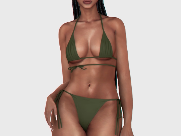 Alpha Viola Bikini - The Sims 4 Custom Content