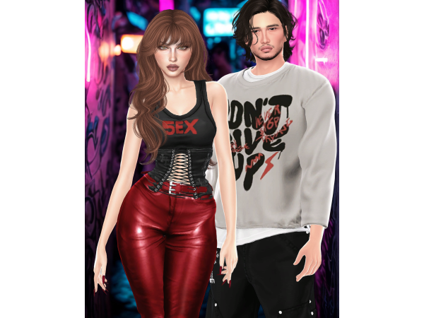 Alpha AMBER CODY by Yolimi - The Sims 4 Custom Content