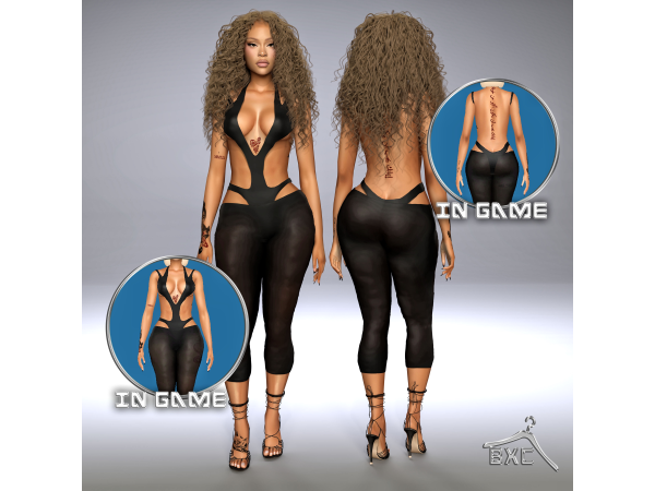 Alpha EAT ME SET by Baddiexsimmer - The Sims 4 Custom Content