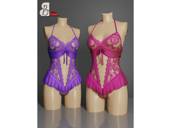Alpha BillionProject tasya Lingerie - The Sims 4 Custom Content
