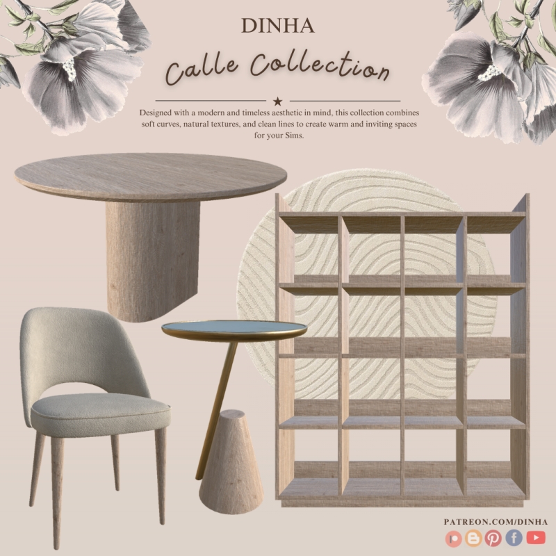 Alpha Calle Collection by dinhagamer - The Sims 4 Custom Content
