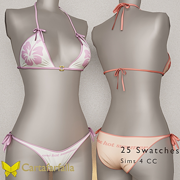 Alpha Cartafarfalla SOLÉA by cartafarfalla - The Sims 4 Custom Content