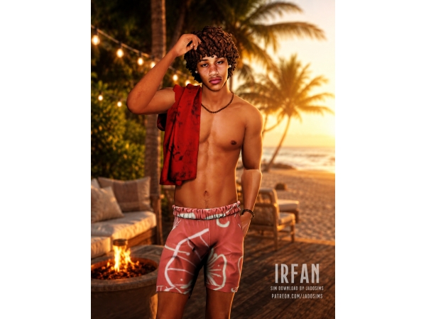Alpha Irfan (Sim Download) - The Sims 4 Custom Content