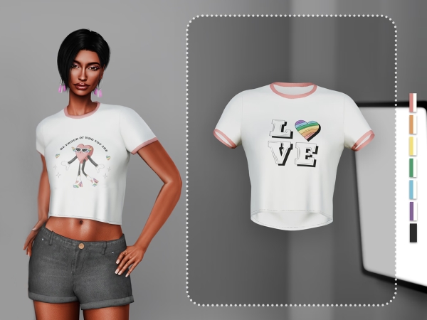 Pride Set - Crop Shirt
