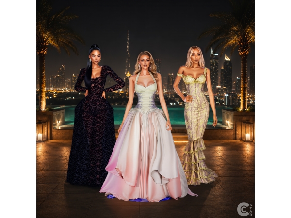 Alpha Midnight Majesty Met Gala Collection Part II - The Sims 4 Custom Content