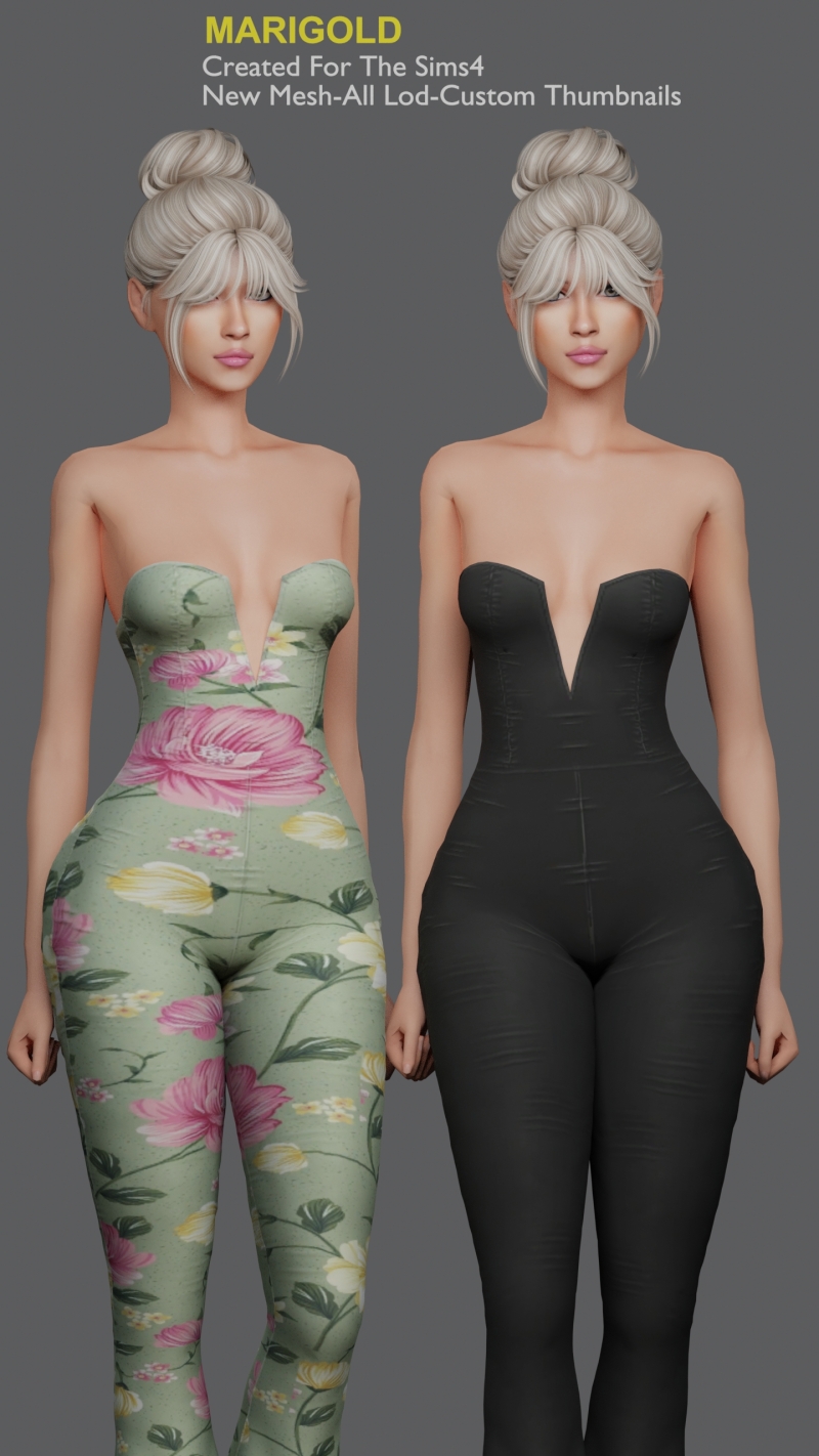 Alpha MARIGOLD TS4_SENINHA by marigoldsims - The Sims 4 Custom Content