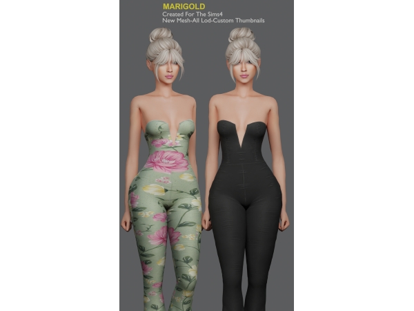 Alpha MARIGOLD TS4_SENINHA - The Sims 4 Custom Content
