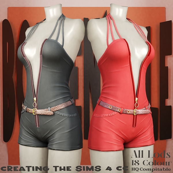 Alpha Boe_Mireya Machta Jumpsuit by boegenville - The Sims 4 Custom Content