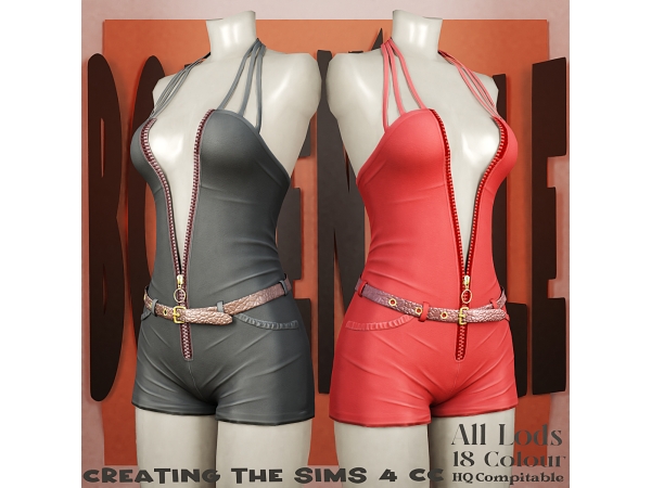 Alpha Boe_Mireya Machta Jumpsuit - The Sims 4 Custom Content