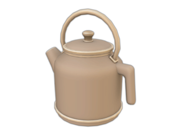 Maxis Match Comiko Modern Farm Kitchen Kettle Deco - The Sims 4 Custom Content