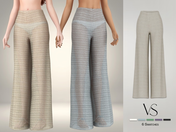 Alpha Coral Summer Set Pants (Accessory) - The Sims 4 Custom Content