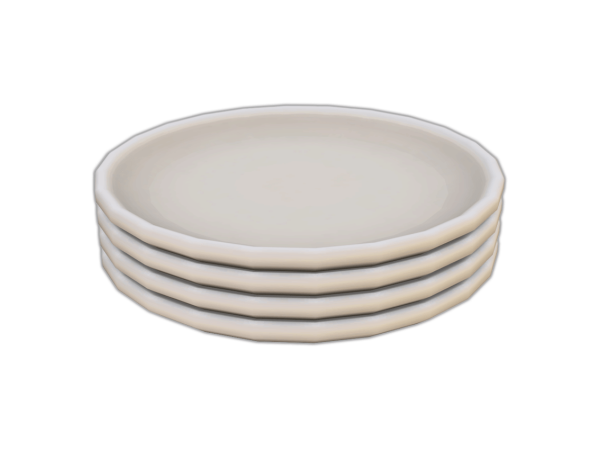 Maxis Match Comiko Modern Farm Kitchen Big Plates - The Sims 4 Custom Content