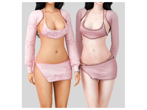 Alpha Ari mini set - The Sims 4 Custom Content