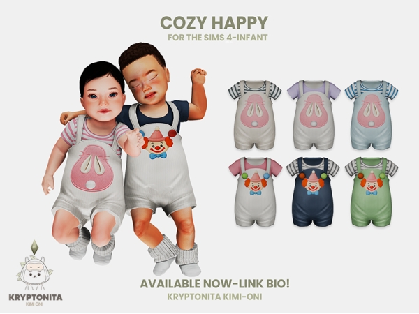 Maxis Match Cozy Happy Infant - The Sims 4 Custom Content