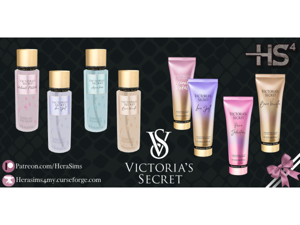 Alpha Victoria secret set - The Sims 4 Custom Content