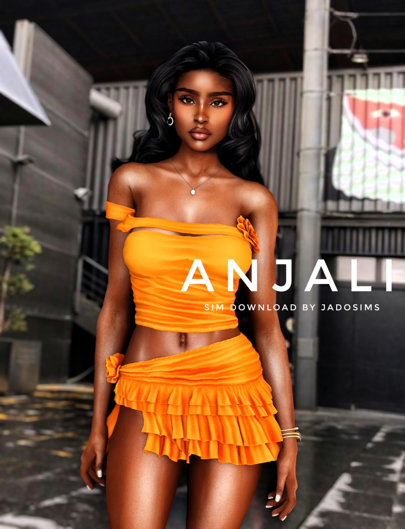 Alpha Anjali (Sim Download) by shopwithflynnn - The Sims 4 Custom Content