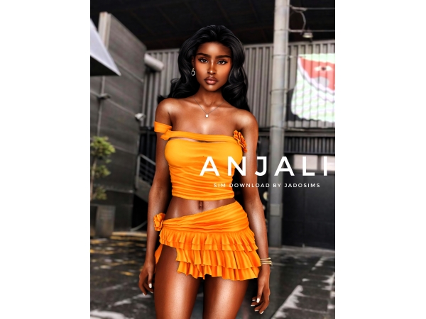 Alpha Anjali (Sim Download) - The Sims 4 Custom Content