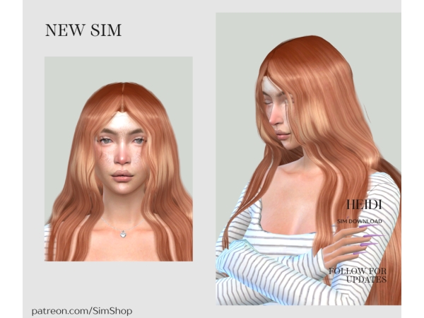 Alpha Heidi Carson - The Sims 4 Custom Content