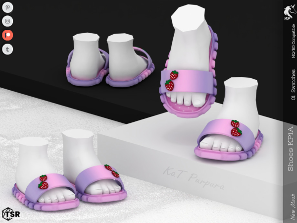 Maxis Match Shoes KP1A Toddler by KaTPurpura - The Sims 4 Custom Content