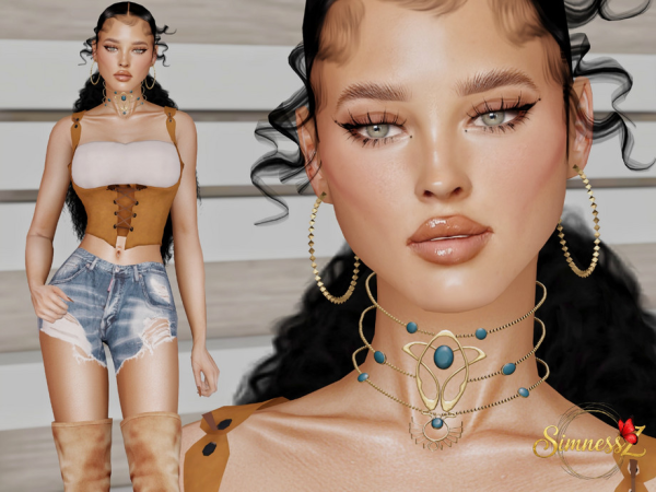 Alpha Yamira Queen by SimnessZ1 - The Sims 4 Custom Content