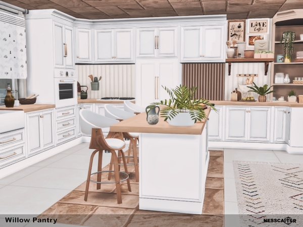 Mix Willow Pantry - The Sims 4 Custom Content