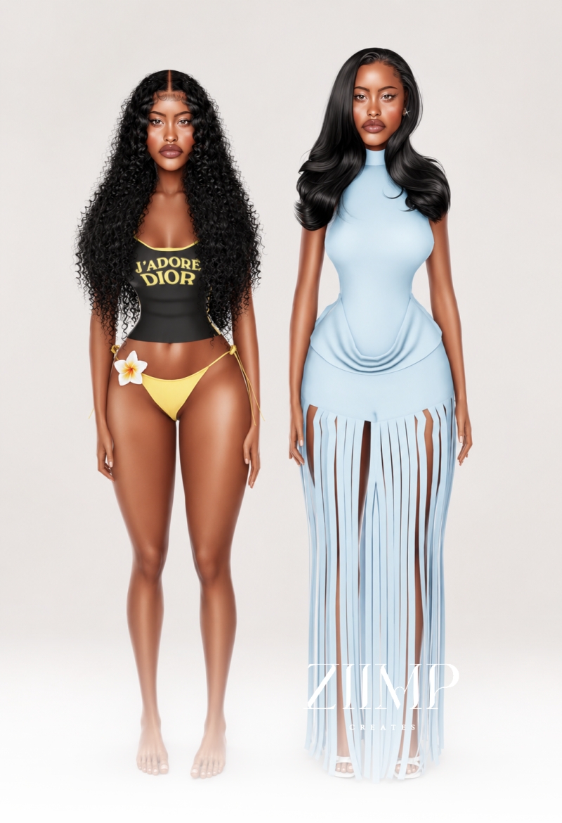 Alpha SUMMER by ziimp - The Sims 4 Custom Content