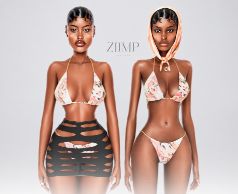 Alpha SUMMER PT1 by ziimp - The Sims 4 Custom Content