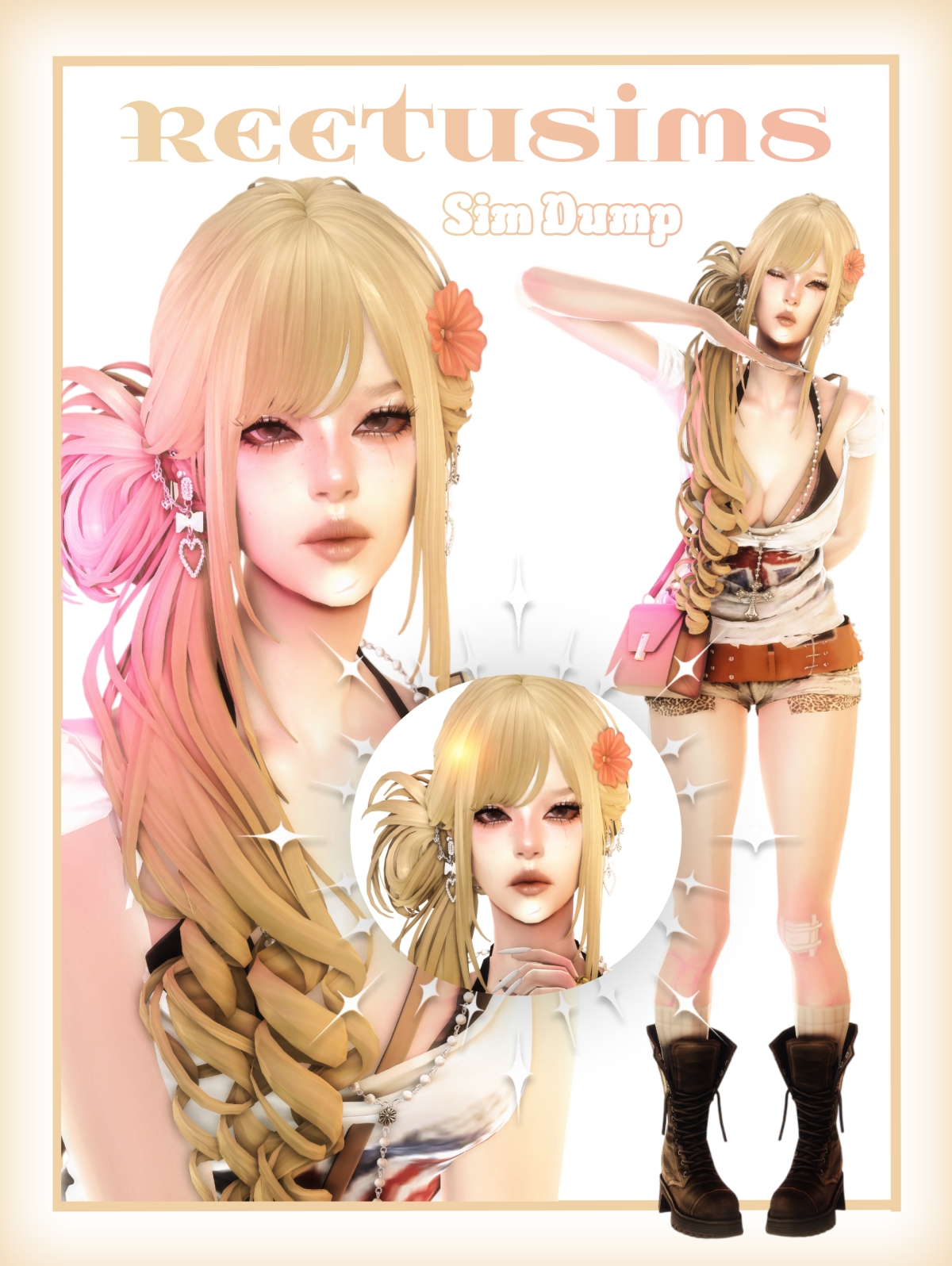 Mix Noreen Норин by simsfinds - The Sims 4 Custom Content