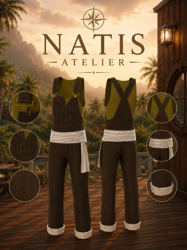 Maxis Match NatisAtelier_SeaWarrior_AdventureOutfit by simsfinds - The Sims 4 Custom Content