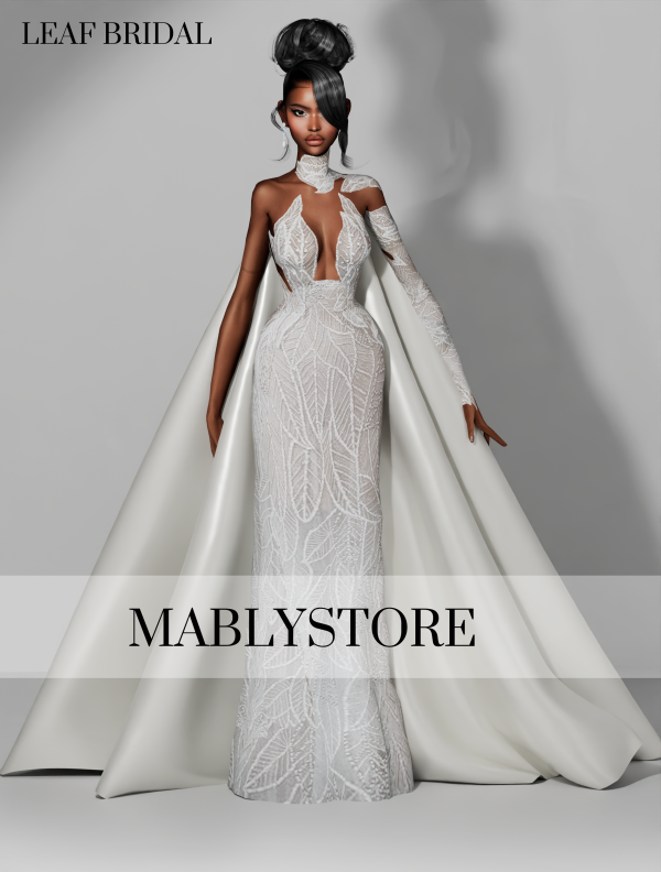Alpha Bridal Leafes 2026 by simsfinds - The Sims 4 Custom Content