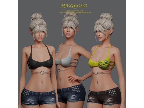 Alpha MARIGOLD TS4_VONYRSTEN - The Sims 4 Custom Content