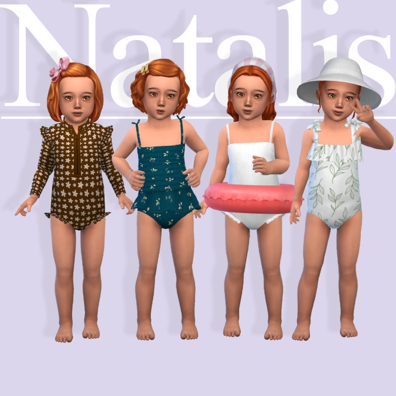 Maxis Match Toddler Swimwear and Accessories June 2026 - The Sims 4 Custom Content