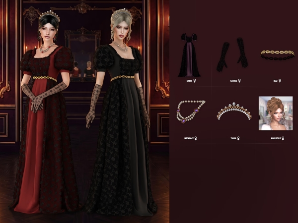 Alpha Victoire Lookbook - The Sims 4 Custom Content