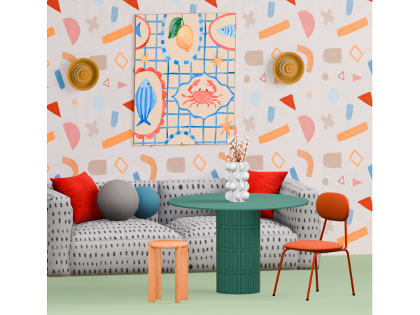 Maxis Match Live Dine Set by SnootySims - The Sims 4 Custom Content