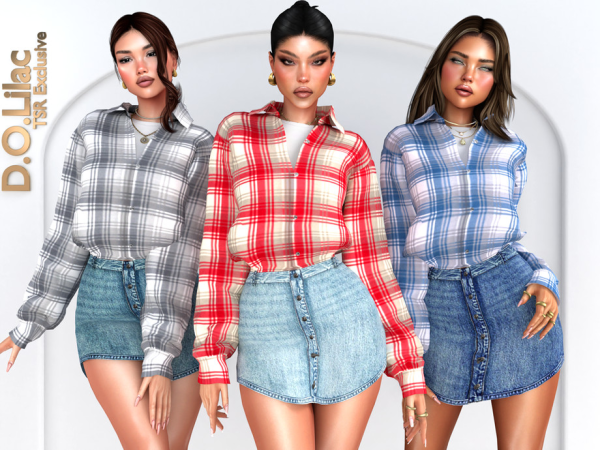 Alpha Cozy It Girl Set - The Sims 4 Custom Content