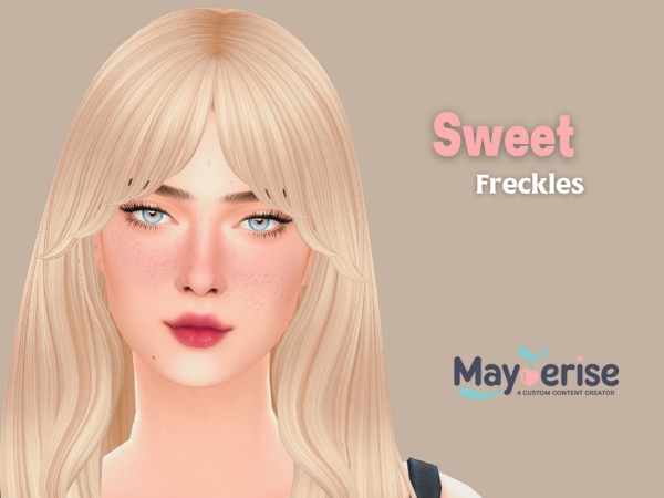 Mix Sweet Freckles - The Sims 4 Custom Content