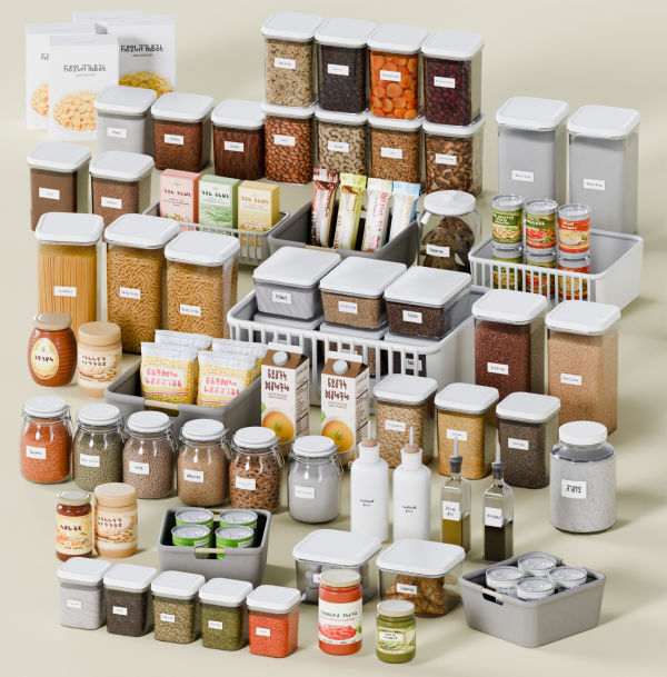 Mix Storage Set by simsfinds - The Sims 4 Custom Content