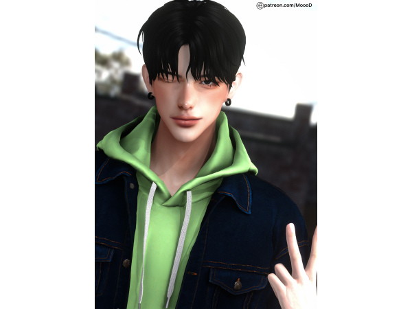 Maxis Match MoooD Maxis Match Hair N9 - The Sims 4 Custom Content