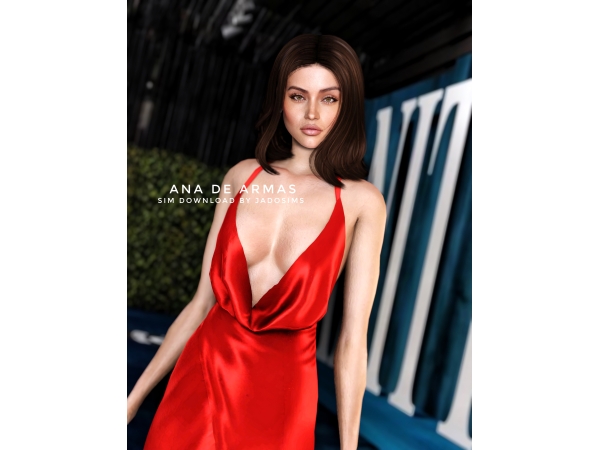 Alpha Ana De Armas (Sim Download) - The Sims 4 Custom Content