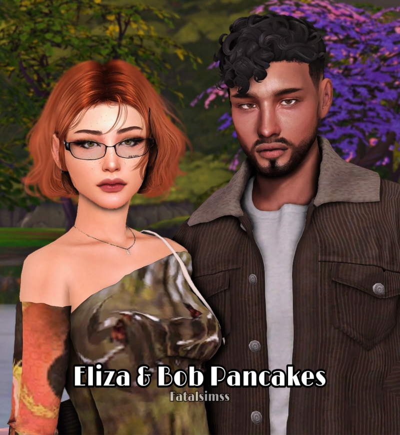 Alpha Eliza Bob Pancakes - The Sims 4 Custom Content