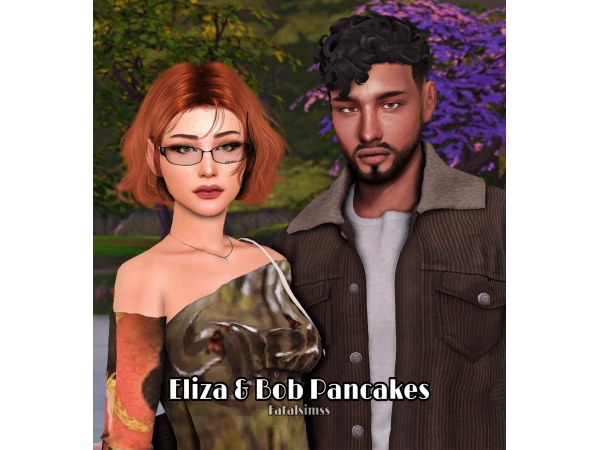 Alpha Eliza Bob Pancakes - The Sims 4 Custom Content