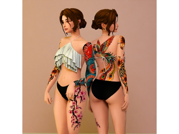 Mix Colorburst Ink by SnootySims - The Sims 4 Custom Content