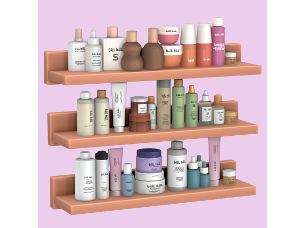 Maxis Match Simlish Skincare Haul Set by SnootySims - The Sims 4 Custom Content