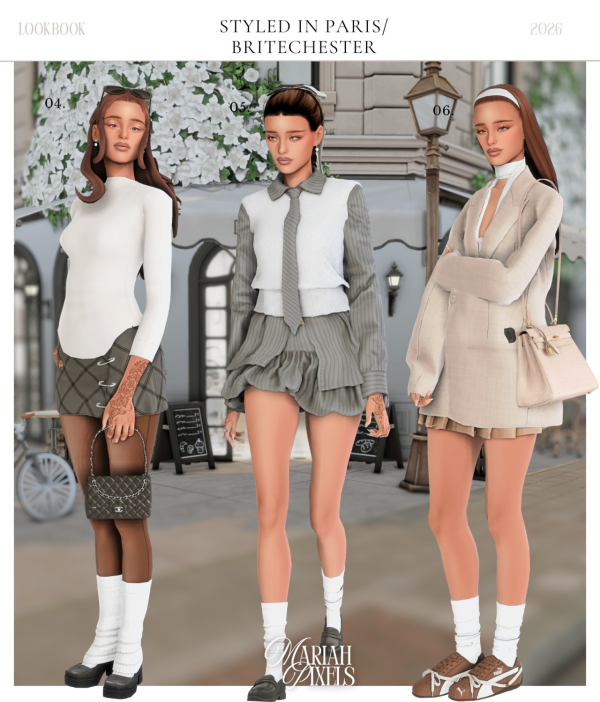 Mix Styled in Paris Britechester by simsfinds - The Sims 4 Custom Content