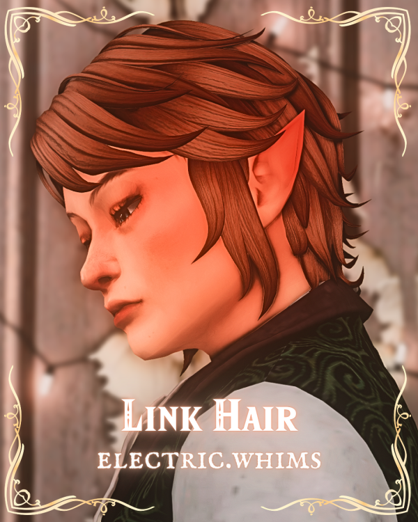 Maxis Match Link Hair by simsfinds - The Sims 4 Custom Content