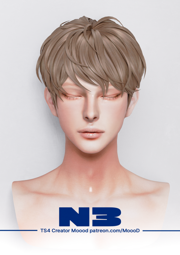 Maxis Match MoooD Maxis Match Hair N3 by simsfinds - The Sims 4 Custom Content