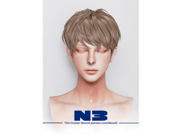 Maxis Match MoooD Maxis Match Hair N3 - The Sims 4 Custom Content