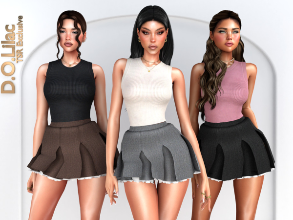 Alpha Modern Doll Set - The Sims 4 Custom Content