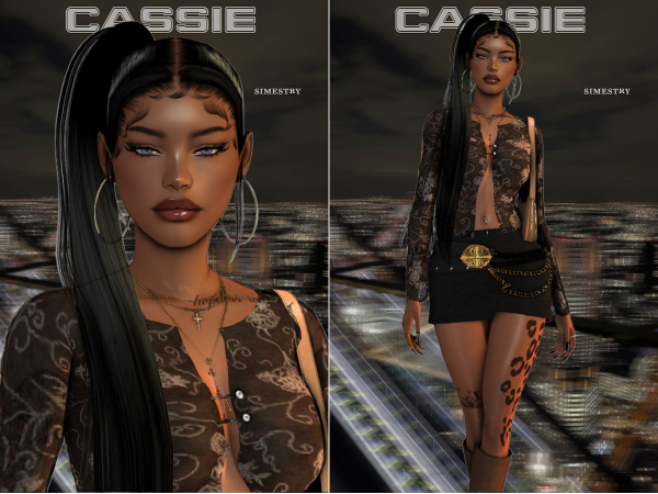 Alpha cassie by simstry - The Sims 4 Custom Content