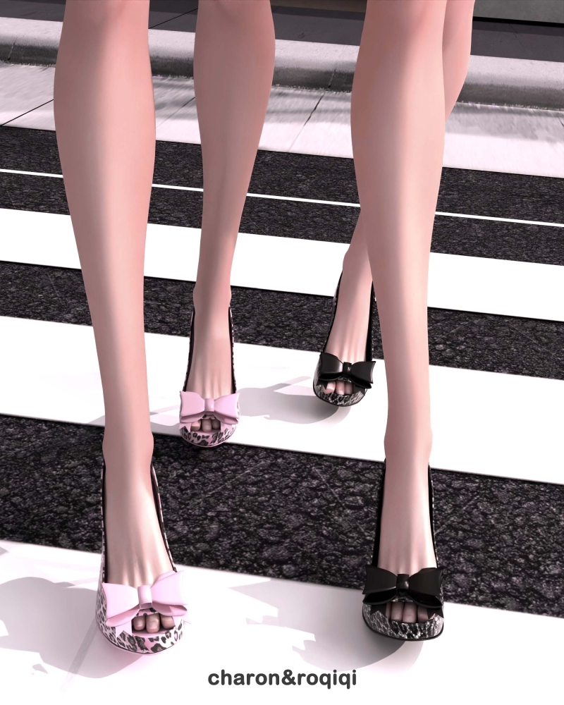 Mix [charonroqiqi]N7_High heelblender by roqiqi - The Sims 4 Custom Content